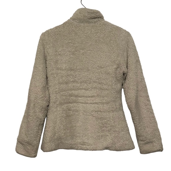 Patagonia Shearling Teddy Mock Neck Zip Front Jacket Size M - Picture 7 of 7